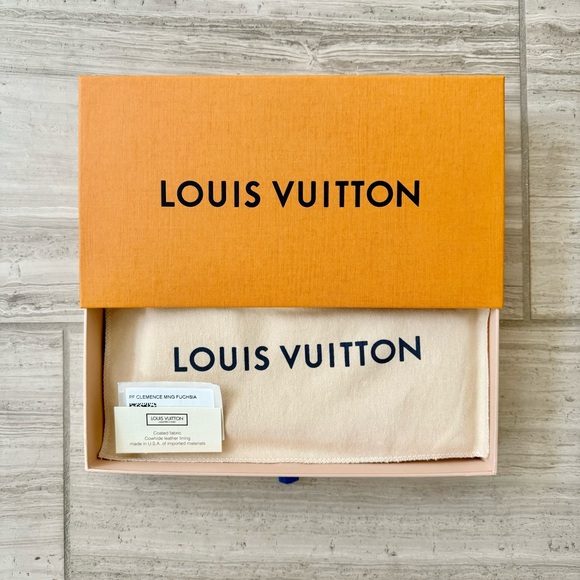 Louis Vuitton Clémence Wallet (Fuchsia) - Picture 14 of 16